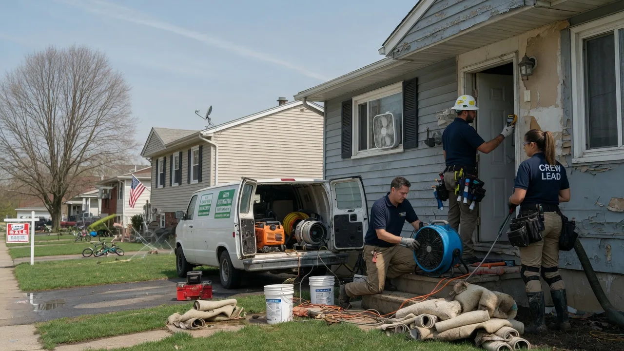 Flood Cleanup in Monongahela, PA near me