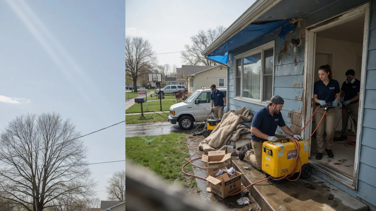 Basement Flood Cleanup in Monongahela, PA near me